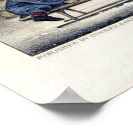 Kurrier & Ives Lithograph: a Ride to School Poster