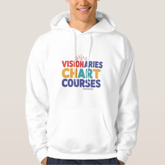 Kurser för visionärsdiagram hoodie