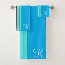 Kursiv blå estetisk anpassad nautisk design