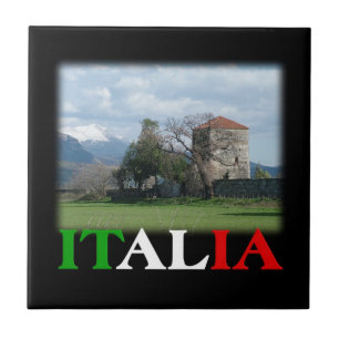 Kursiv / Italien Kakelplatta