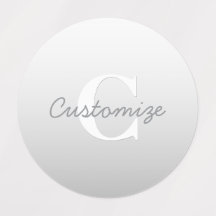 Kursiv Namn eller annan text med monogram | Överto