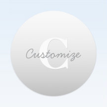 Kursiv Namn eller annan text med monogram | Överto