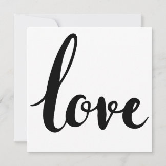 Kursiv skrivning i kärlek inbjudningar