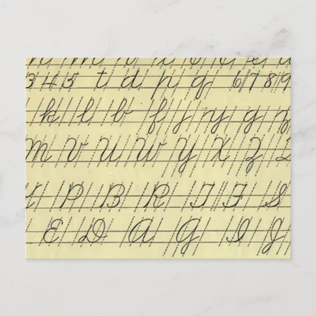 Kursiv Vykort (Framsida)