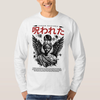 Kursiverad befintlig design t shirt