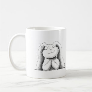 Kursivering Bostad Bunny mugg