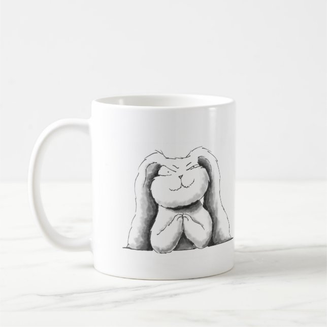 Kursivering| Bostad Bunny mugg (Vänster)