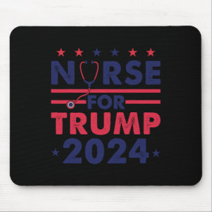 Kurssjuksköterskor för trump 2024 Amerika Stars Fl Musmatta