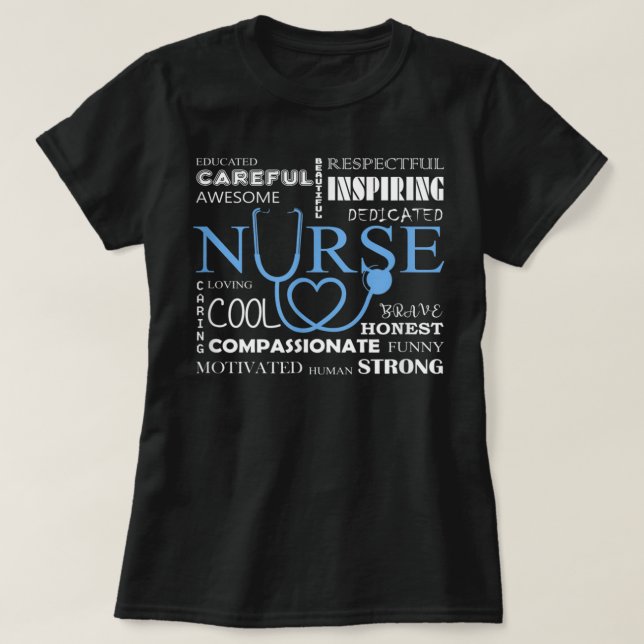Kurssköterskor för kvinnor, Manar - Funny Nurse Gi T Shirt (Design framsida)