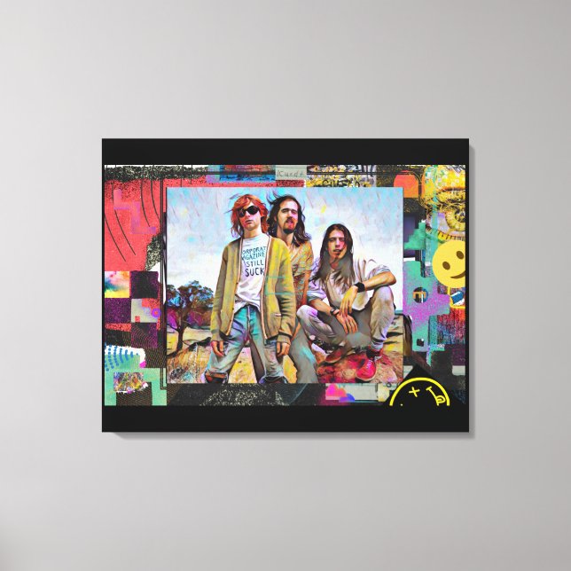 Kurt, Dave &ChrisCanvas Print Canvastryck (Framsida)