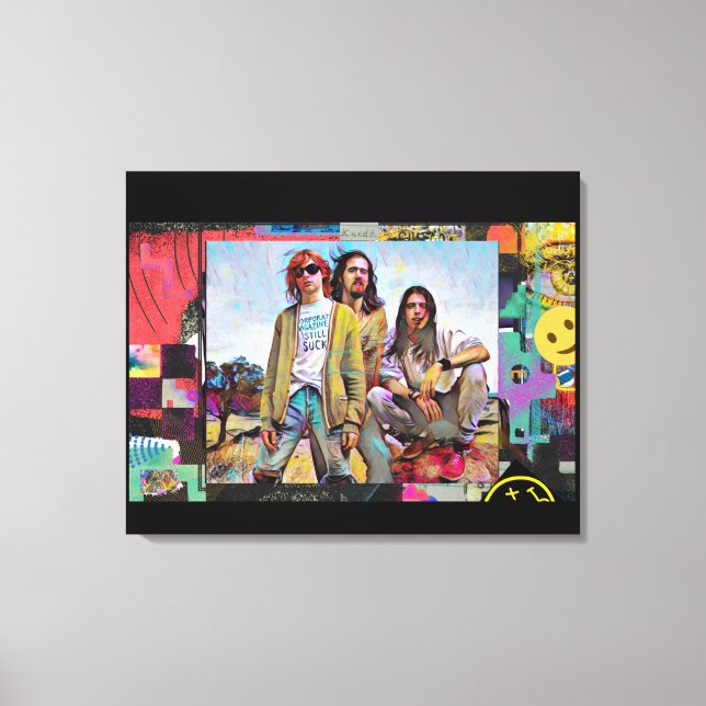 Kurt, Dave & Krist - Canvas Print (Framsida)