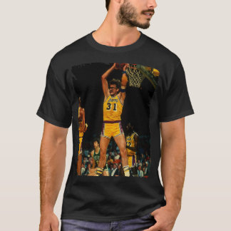 Kurt Rambis-Vintagens utformning av basket 3 T Shirt