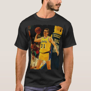 Kurt Rambis-Vintagens utformning av basket 5 T Shirt