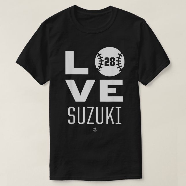 Kurt Suzuki Kärlek Gameday T Shirt (Design framsida)