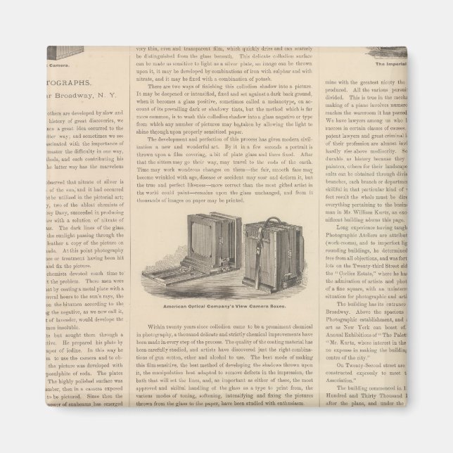 Kurtz, fotografier magnet (Framsidan)