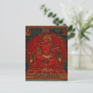 Kurukulla från tibetansk buddhism Personlig Vykort