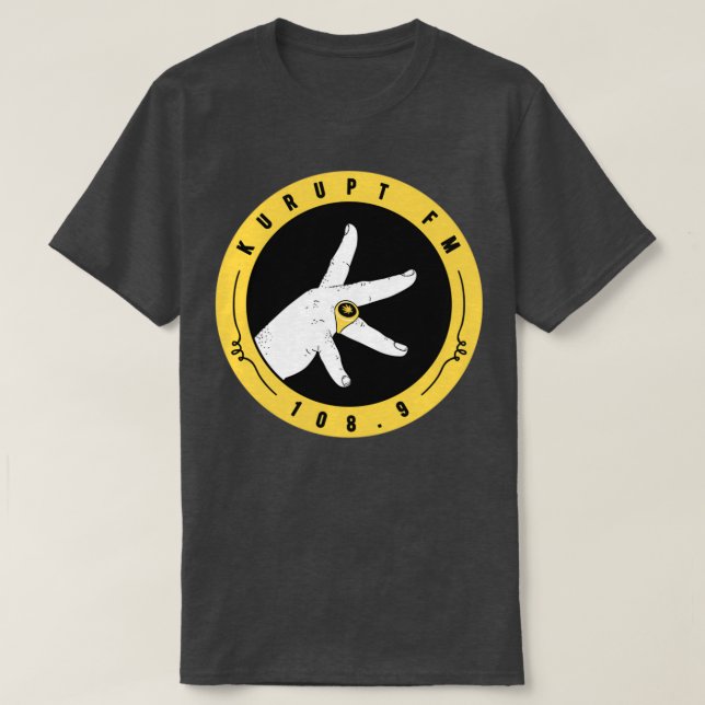 Kurupt FM T Shirt (Design framsida)