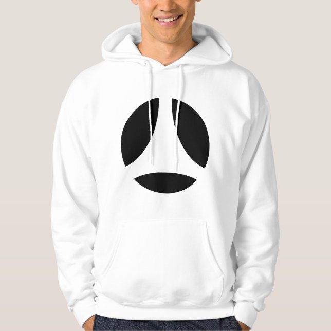 Kurva Boll-pil Sweatshirt (Framsida)