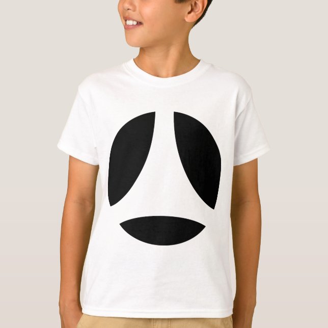 Kurva Boll-pil T Shirt (Framsida)