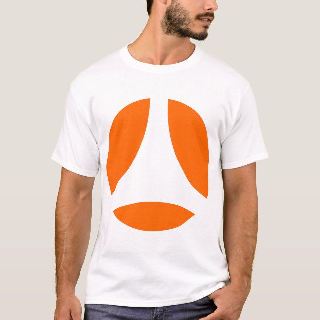 Kurva Boll-pil Tee Shirt (Framsida)