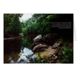 Kurva i Baker - Jefferson Education Poster Hälsningskort