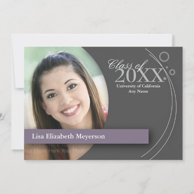 Kurva och punkter, Studenten: Anpassningsbarnas Li Inbjudningar (Framsida)