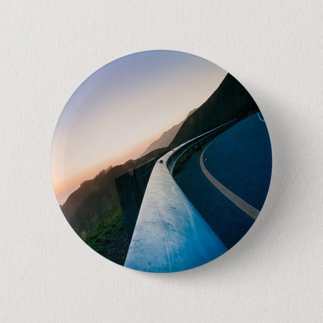 Kurva på väg knapp (Framsida)