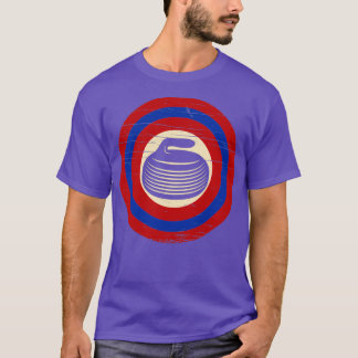 Kurva Stone Distress Circle T Shirt