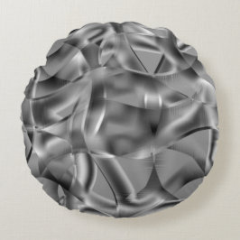 Kurvade grått-former, med luminösa toner rund kudde