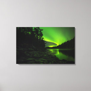 Kurvans Aurora Canvastryck