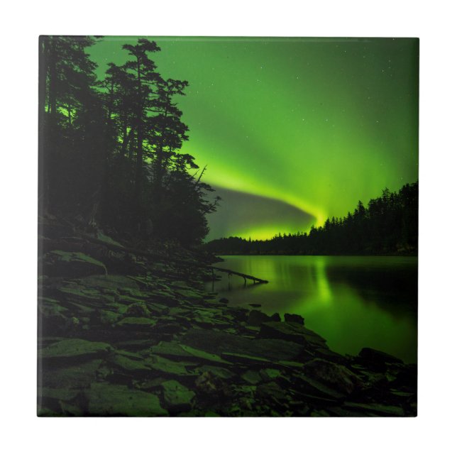 Kurvans Aurora Kakelplatta (Framsidan)