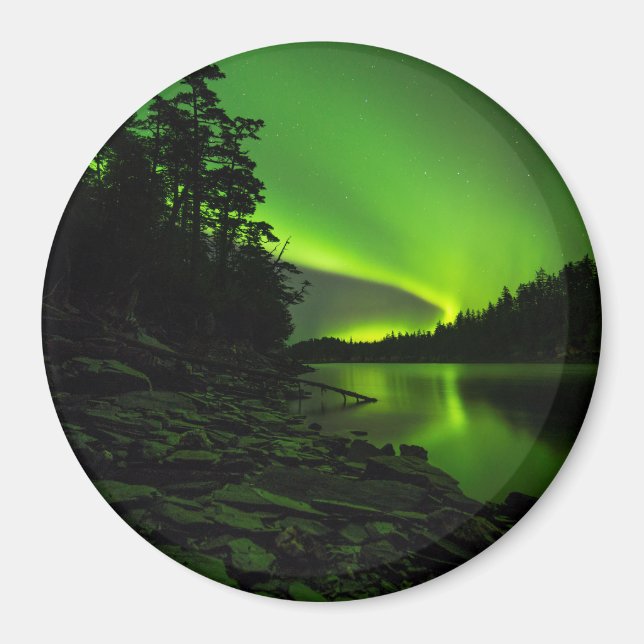 Kurvans Aurora Magnet (Framsidan)