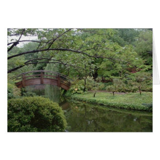Kurvbron i Asien Hälsningskort