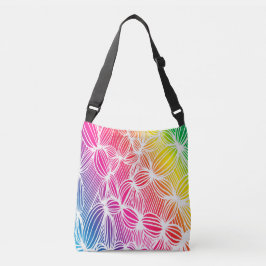 Kurvburet linjer axelväska