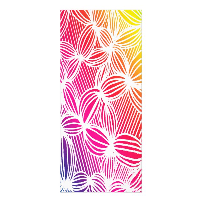 Kurvburet linjer reklamkort (Framsidan)