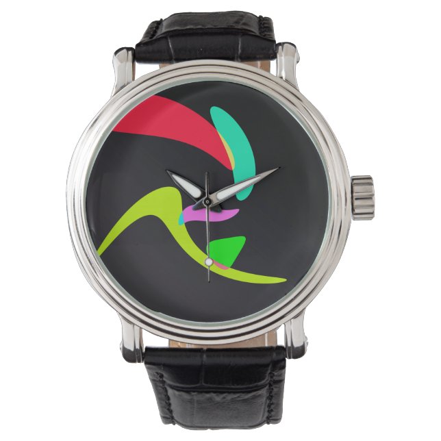 Kurvformade former armbandsur (Framsida)