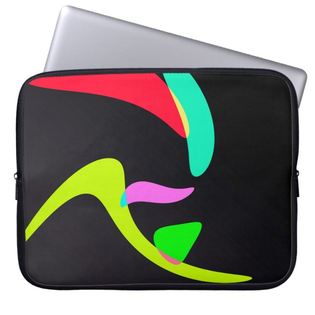 Kurvformade former laptop fodral (Framsidan)