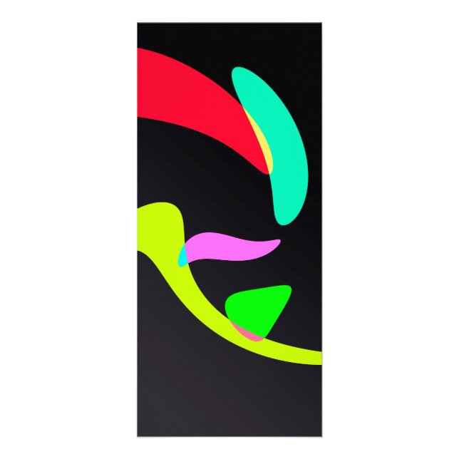 Kurvformade former reklamkort (Framsidan)