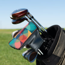 Kurvgeometrisk trim abstrakt golfputteröverdrag