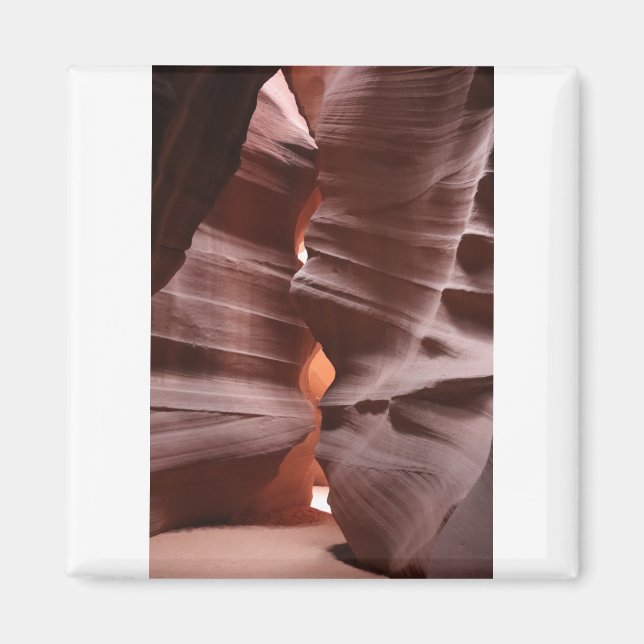 Kurvor av övre Antelope Canyon Magnet (Framsidan)