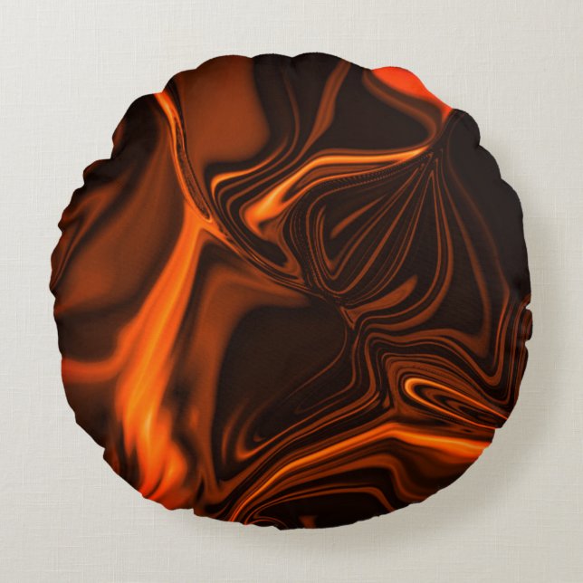 Kurvor eller klappkorall, över mörken rund kudde (Framsidan)