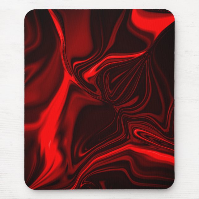 Kurvor eller rödbrödrott över mörken musmatta (Framsidan)