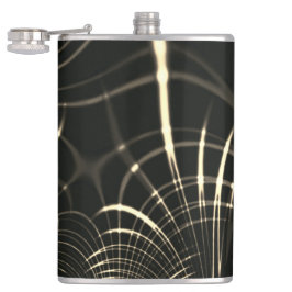 Kurvor i Khaki färg och mörkens bakgrund Fickplunta