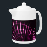 Kurvor i rosa färg och mörk<br><div class="desc">Den här bilden var originell med linjer som jag utsattes för en "vågar-effekt - i bildredigerare - och de blev zig zag, plus en "fractal"-effekt för att upprepa dem och, vissa färg-effekter och blev en skarp och attraktiv med ett "rosa bad", som påminner något om något långt tjock med en...</div>