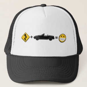Kurvor + MX5 = rolig hatt Keps