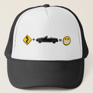 Kurvor + MX5 = rolig hatt Keps