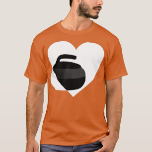 Kurvsten i hjärtat t shirt