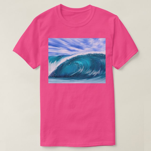 Kurvvåg 2 t shirt (Design framsida)