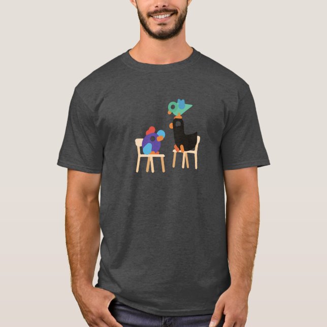 kurzgesagt-dekal2 t shirt (Framsida)
