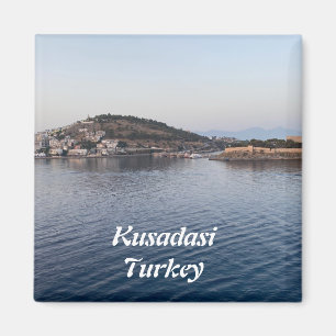 Kusadasi kust i Turkiet Magnet